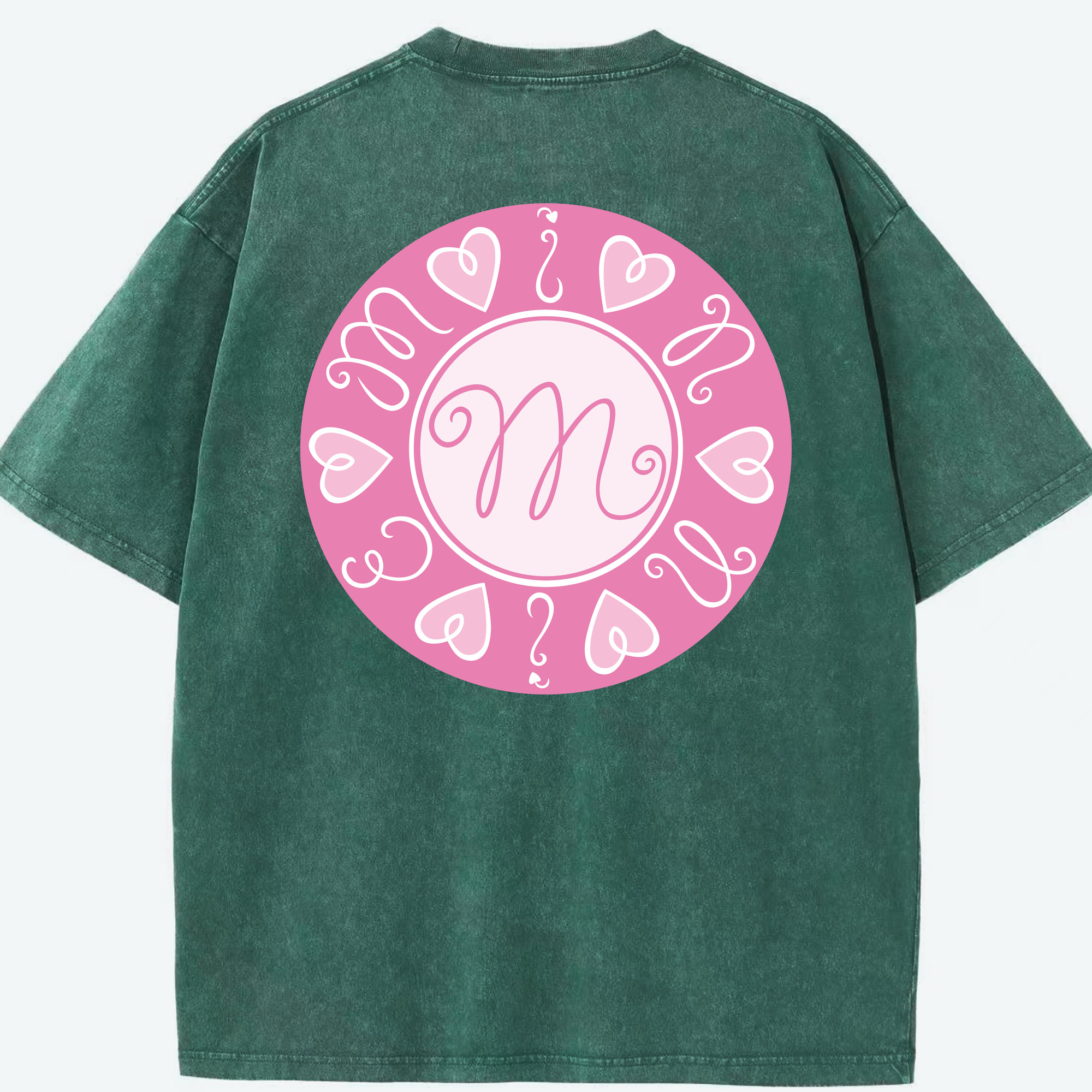 （画像用） ミッキーマウス Mickey Mouse 綿100% ヴィンテージ風 半袖Tシャツ（背面プリント）